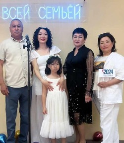 Семья из Красноярского района приняла участие в песенном фестивале