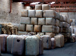 В Россию из Казахстана пытались ввезти 22 тонны шерсти