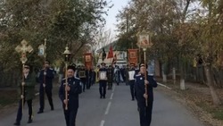В Красном Яре прошёл крестный ход в праздник Иерусалимской иконы Божией Матери