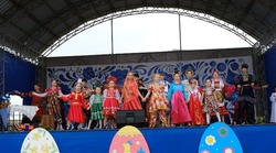 В Красноярском округе прошло празднование Пасхи