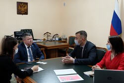 Состоялась рабочая встреча главы Красноярского района с директором филиала ПАО «МТС» в Астраханской области