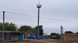 В красноярском селе установили вышку мобильной связи