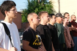 Красноярские призывники отправились на прохождение срочной службы