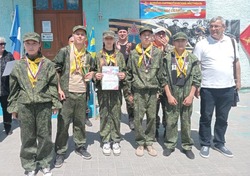 Красноярские юнармейцы победили в военно-патриотическом фестивале
