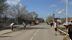 Работники красноярской администрации зачистили улицы райцентра