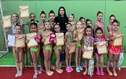 Красноярские гимнастки выступили на открытом первенстве 