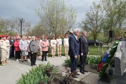 В селе Красный Яр прошёл митинг в память о ликвидаторах аварии на ЧАЭС