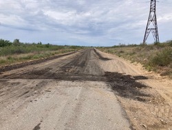 В селе Красный Яр оборудуют съезды с асфальтированных дорог