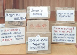 Жители красноярского села отправили в зону СВО подарки к 23 Февраля