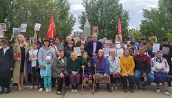В красноярском селе прошёл митинг ко Дню Победы