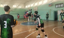 Красноярские волейболисты определяли сильнейшую команду