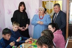 Министр культуры Астраханской области посетила Красноярский район