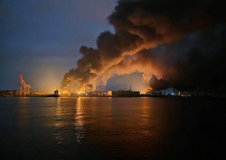 В результате ударов ВС РФ в Одессе зафиксированы пожары на объектах инфраструктуры