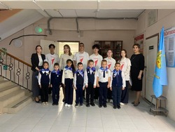 Красноярских школьников приняли в ряды общественных организаций