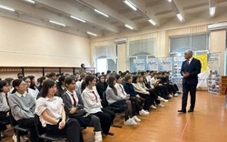 В школе села Красный Яр прошёл масштабный урок мужества