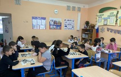 В одной из красноярских школ прошёл шашечный турнир