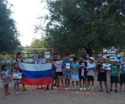 В Красноярском районе проходят патриотические мероприятия ко Дню флага