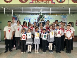 Красноярских школьников приняли в ряды общественных организаций